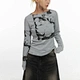long sleeve graphic t shirts women's